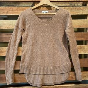 Madewell Knit Tan/Brown Sweater